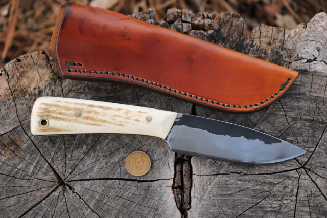 Hand Forged Knives, Belt Knives, Trail Knives, Frontier Knives, Handmade Knives, USA Made Knives, Lucas Forge, Custom Hunting Knives