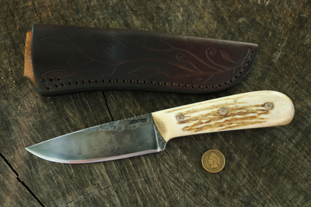 Powder River, Powder River Hunting Knife, Elk Hunting Knife, Deer Hunting Knife, Lucas Forge, Custom Hunting Knives