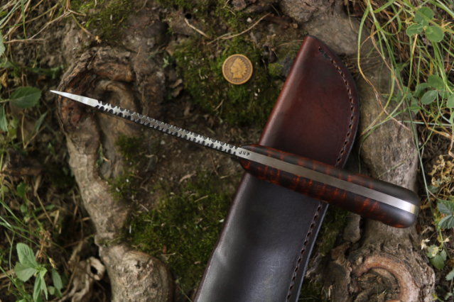 Nessmuk Knife, Custom Nessmuk, Custom Hunting Knives, Sears Nessmuk, Hunting Knife, Camping Knife, Hand Forged Knives
