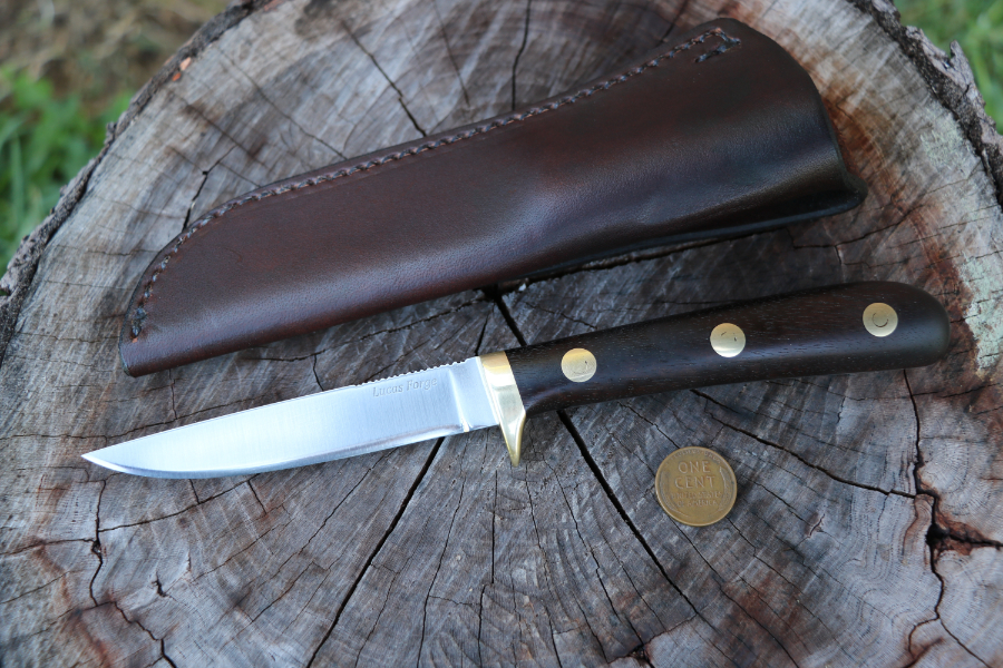 ProSkinner, Skinning Knife, Custom Hunting Knives, Lucas Forge, Hunting Knife, Trapping Knife