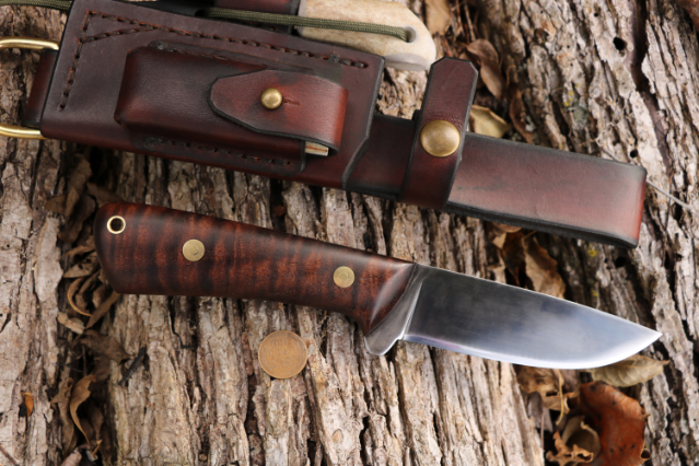 Elk River Hunter, Hunting Knife, Elk Hunting Knife, Lucas Forge, Custom Hunting Knives