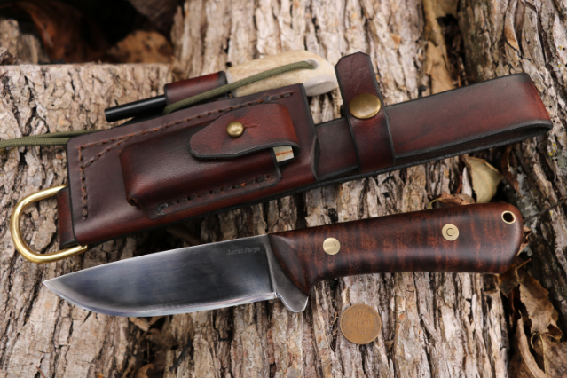 Elk River Hunter, Hunting Knife, Elk Hunting Knife, Lucas Forge, Custom Hunting Knives