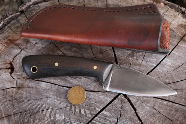 Lucas Forge, Custom Hunting Knives, Belt Knife, Hammer Forged Knife, Camp Knife, Traditional Knife