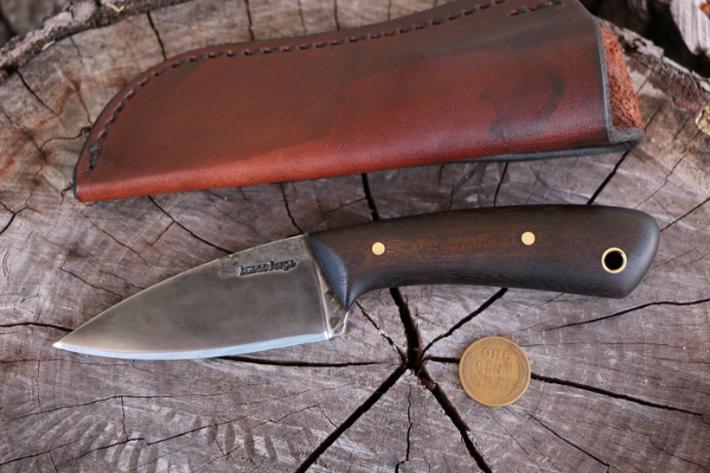 Lucas Forge, Custom Hunting Knives, Belt Knife, Hammer Forged Knife, Camp Knife, Traditional Knife