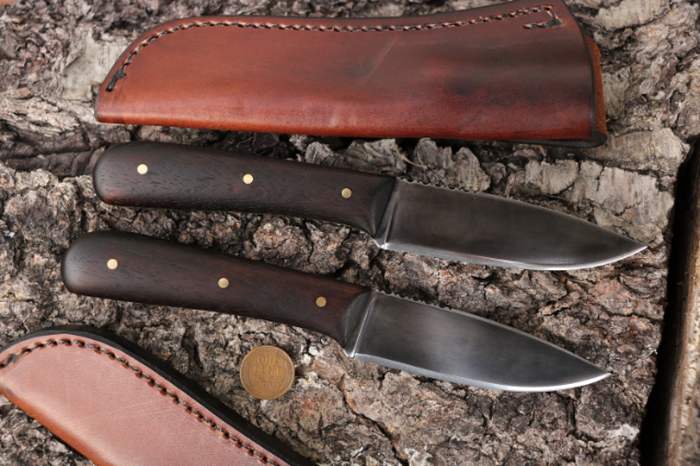 Frontier Knives, Lucas Forge, Custom Hunting Knives, Camping Knives, Custom Belt Knife for Hunting, Lucas Knives