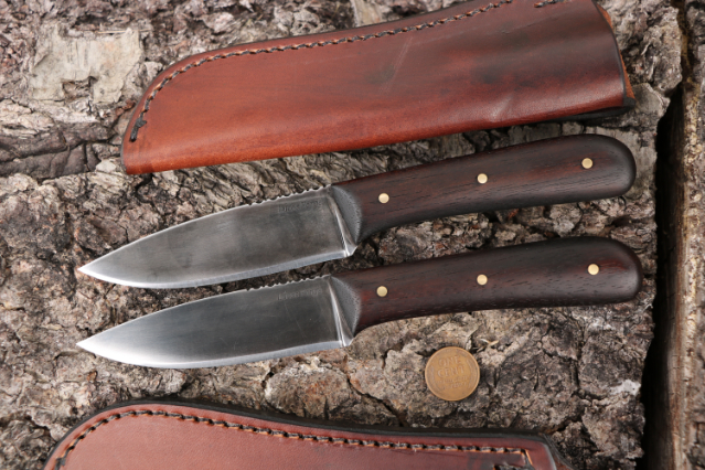 Frontier Knives, Lucas Forge, Custom Hunting Knives, Camping Knives, Custom Belt Knife for Hunting, Lucas Knives