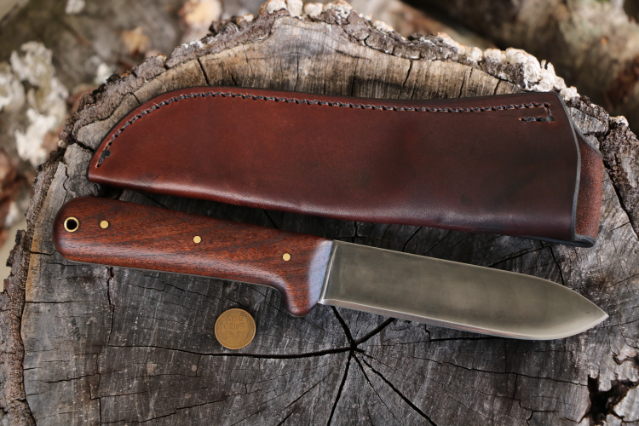 Mesquite Knife, Lucas Forge, Custom Hunting Knives, Kephart, Lucas Forge Kephart Knife, Custom Kephart Knife