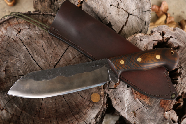 Survival Knife, Chopping Knife, Camp Knife, Heavy Outdoor Knife, Lucas Forge, Custom Hunting Knives