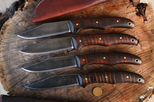 Old Guide, Old Guide Knife, Lucas Forge, Custom Hunting Knives, Lucas Knives, 