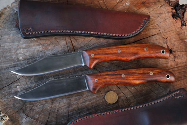 Old Guide, Old Guide Knife, Lucas Forge, Custom Hunting Knives, Lucas Knives, Classic Hunting Knives