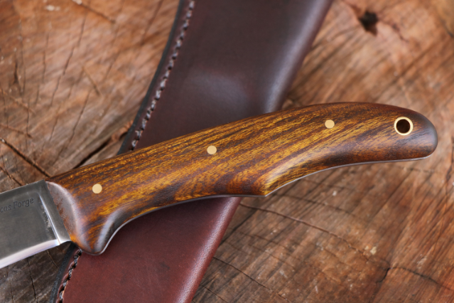 Old Guide, Old Guide Knife, Lucas Forge, Custom Hunting Knives, Lucas Knives, Classic Hunting Knives