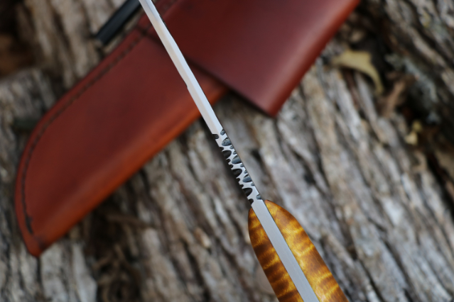 Lucas Forge, Custom Hunting Knives, Woodsman Nessmuk, Nessmuk Knives, Hunting Knives, Camping Knives, Outdoor Knives