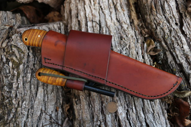 Lucas Forge, Custom Hunting Knives, Woodsman Nessmuk, Nessmuk Knives, Hunting Knives, Camping Knives, Outdoor Knives