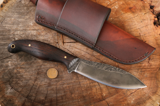 Lucas Forge, Jack Pine, Jack Pine Knife, Jack Pine Special, Hammer Forged Knives, Forged Knives, Hunting Knives