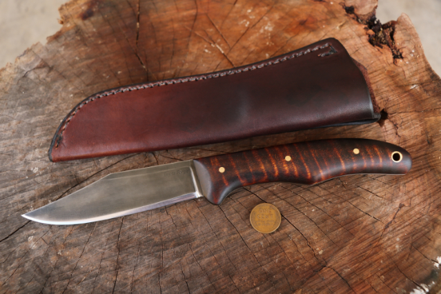 Old Guide, Old Guide Knife, Lucas Forge, Custom Hunting Knives, Lucas Knives