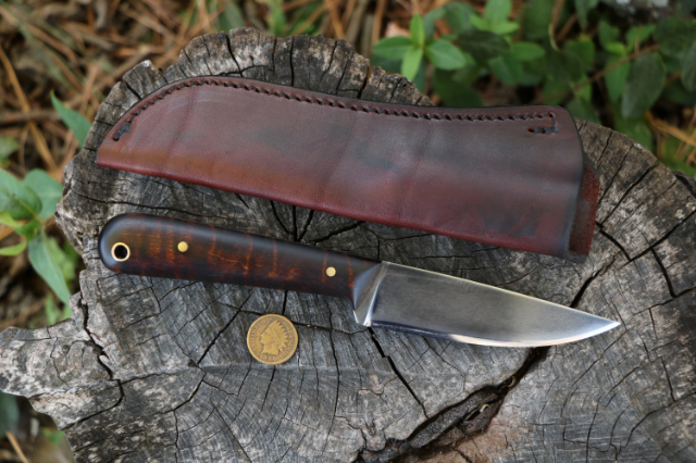 Frontier Trapper, Trade Knife, Hunting Knife, Belt Knife, High Carbon Steel Knife