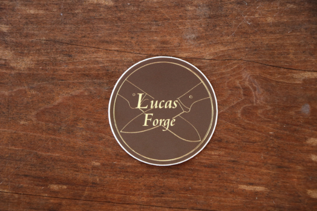 Lucas Forge Merch, Lucas Forge Sticker, Lucas Forge Knives