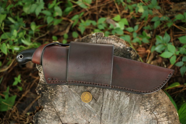 Jack Pine Special, Willow Leaf Belt Knife, Hunting Knife, Custom Hunting Knives, Lucas Forge, Camping Knife