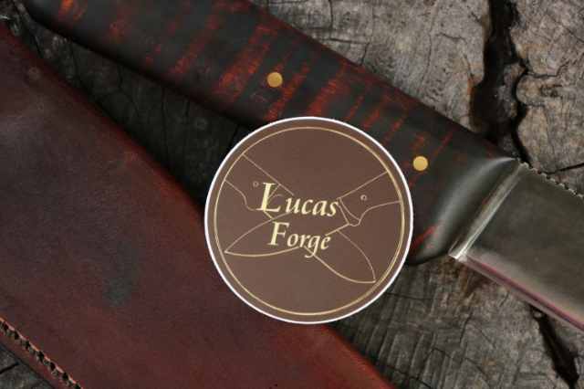 Lucas Forge Merch, Lucas Forge Sticker, Lucas Forge Knives