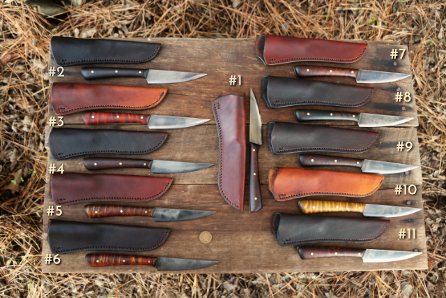 Red Lodge Knife, Lucas Forge, Custom Hunting Knives, Lucas Knives, Hunting Knives, Red Lodge Hunting Knife, Skinning Knife, Custom Steak Knife
