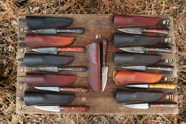 Red Lodge Knife, Lucas Forge, Custom Hunting Knives, Lucas Knives, Hunting Knives, Red Lodge Hunting Knife, Skinning Knife, Custom Steak Knife