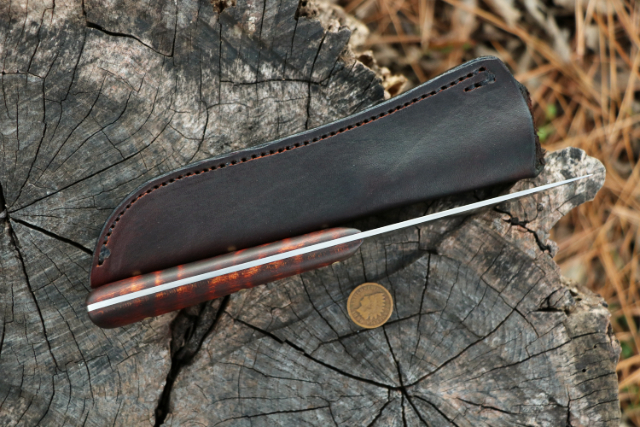 Red Lodge Knife, Lucas Forge, Custom Hunting Knives, Lucas Knives, Hunting Knives, Red Lodge Hunting Knife, Skinning Knife, Custom Steak Knife