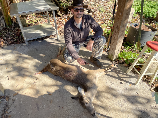 Traditional Archery, Lucas Forge, Primitive Archery, Deer Hunting Knife, Frontier Knives