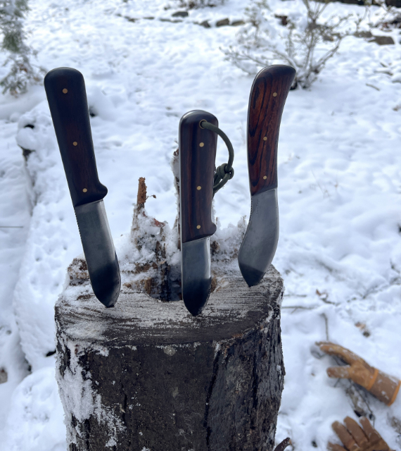 Lucas Forge Knife Collection, Lucas Forge, Custom Hunting Knives