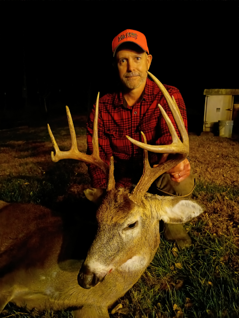 Whitetail Hunting Knife, Lucas Forge, Custom Hunting Knives