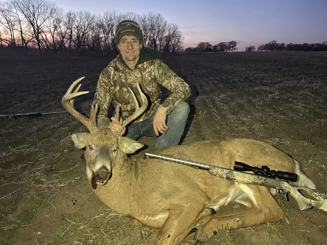 NE Deer Hunting, Lucas Forge, Custom Hunting Knives, Packer Knife