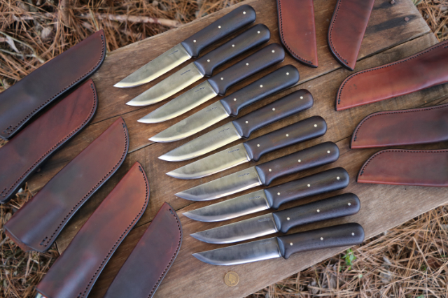 Kephart, Kephart Knife, Lucas Forge, Custom Hunting Knives, Straight Blade Kephart