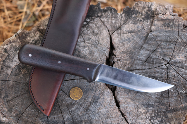 Kephart, Kephart Knife, Lucas Forge, Custom Hunting Knives, Straight Blade Kephart