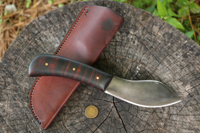 Vintage Nessmuk, Nessmuk, Hunting Knives, Custom Hunting Knives, Lucas Forge, Camping Knife, Historical Knife Designs