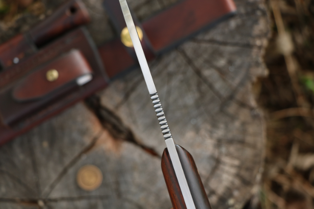 Trekker Sheath, Ironwood Knives, Lucas Forge Kephart, Custom Kephart Knife, Lucas Knives, Custom Hunting Knives