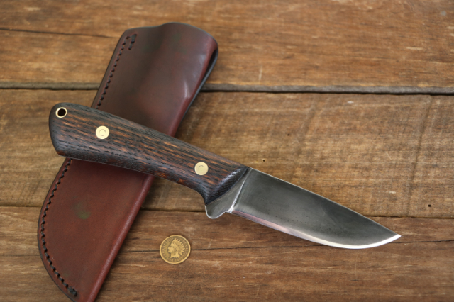 Elk River Hunter, Hunting Knife, Lucas Forge, Custom Hunting Knives, USA Made Knives