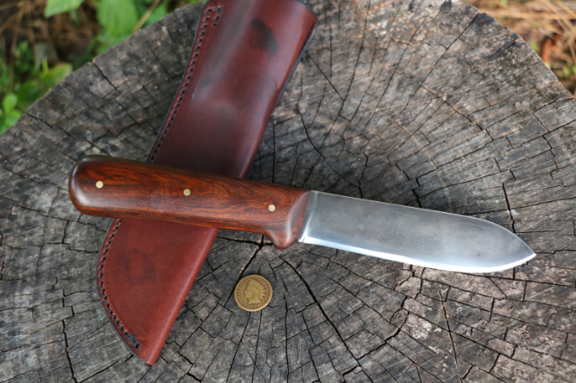 Vintage Kephart, Hunting Knife, Lucas Forge, Kephart, Reproduction Kephart, Ironwood Kephart Knife