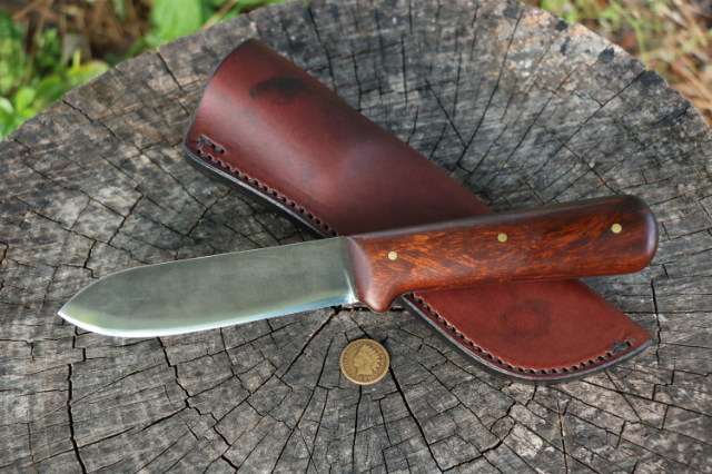 Vintage Kephart, Hunting Knife, Lucas Forge, Kephart, Reproduction Kephart, Ironwood Kephart Knife