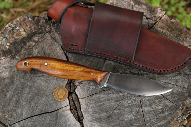 Jack Pine Jr., Willow Leaf Knife, Custom Outdoor Knives, Custom Hunting Knives, Lucas Forge, Lucas Knives, Jack Pine Knife, Canada Knife