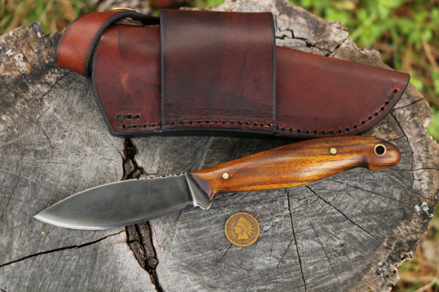 Jack Pine Jr., Willow Leaf Knife, Custom Outdoor Knives, Custom Hunting Knives, Lucas Forge, Lucas Knives, Jack Pine Knife, Canada Knife