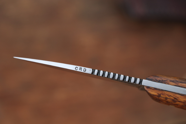 Hammer Forged Knife, Lucas Forge, Hunting Knives, Small Hunting Knives, Small Frontier, USA Made Knives