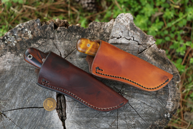 Custom Knife Set, Hunting Knives, Neck Knives, Custom Neck Knife, Lucas Forge, Gift Knives, Handmade Knives, Hand Forged Knives, Lucas Forge Knives
