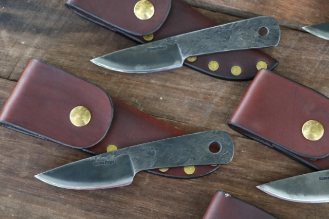 EDC Knife, EDC Blade, Hammer Forged EDC, Lucas Forge, Custom Hunting Knives
